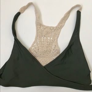 ⭐️2 for $12⭐️ NWT wrap bikini top